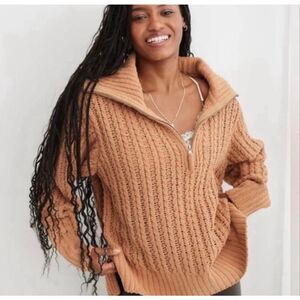 Aerie cable car oversized sweater
